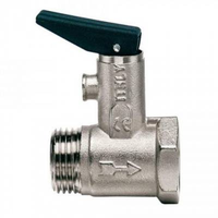 Клапан обратный, предохранительный с курком для водонагревателя (Италия), MP-У