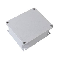 Коробка ответвительная алюминиевая 128х103х55мм окрашенная,IP66, RAL9006