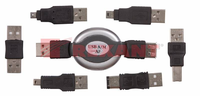 Набор USB удлинитель (тип 3) + 6 переходников USB Rexant