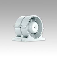 Вентилятор канальный осевой 180 куб.м/час 20Вт 220В для приточной и вытяжной вентиляции (диам.канала 125мм)